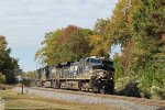 NS 4227 leads train 350 northbound (compass east)